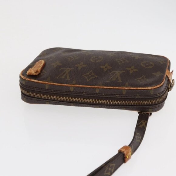 Authentic LOUIS VUITTON Monogram Marly Bandouliere Shoulder Bag M51828 LV - Picture 13 of 16